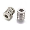 Tarnish Resistant 304 Stainless Steel European Beads STAS-E454-41P-2