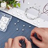 50Pcs 2 Styles Rack Plating Brass Beads KK-BBC0027-39-5