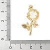 Brass Micro Pave Cubic Zirconia Pendants KK-K368-24G-3