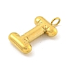 Ion Plating(IP) 304 Stainless Steel Pendants STAS-C102-15G-I-2