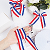 Polyester Grosgrain Ribbon SRIB-WH0009-02B-2