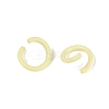 Spray Painted Iron Open Jump Rings IFIN-T017-04C-16-2