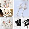 48 Pcs 4 Styles 304 Stainless Steel Pendants STAS-UN0022-08P-7