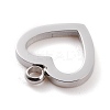Non-Tarnish 304 Stainless Steel Charms STAS-Y002-04P-3