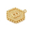 Brass Pendants KK-B126-01G-B-2