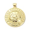 Rack Plating Brass Pendants KK-Q790-03G-1