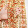 10 Yards Polyester Lace Ribbon with Paillette OCOR-WH0090-050A-3