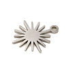 Non-Tarnish 304 Stainless Steel Charms STAS-S123-01P-04-2