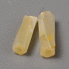 Opaque Colours Glass Twist Bugle Beads GLAA-WH0039-08G-2