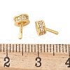 Brass Micro Pave Cubic Zirconia Peg Bails KK-U056-54G-3