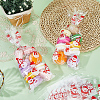 100Pcs Christmas Snowman Printed OPP Cellophane Candy Packaging Bags ABAG-GF0001-41B-4