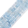 Natural Aquamarine Beads Strands G-H278-01B-1
