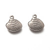 Non-Tarnish 201 Stainless Steel Pendants LS-STAS-H125-21P-1