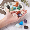 Natural & Synthetic Mixed Gemstone Pendants G-TA0001-11-6