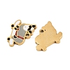 304 Stainless Steel Enamel Charms STAS-C137-06A-G-2