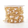 Brass Handmade Beaded Chain CHC-I031-01G-1-1