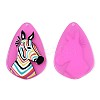 Translucent Cellulose Acetate(Resin) Pendants KY-T040-34E-2