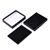 Rhombus Textured Cardboard Jewelry Boxes CBOX-T006-01A-4