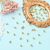 SHEGRACE Brass Ear Nuts XGR0030G-82G-4