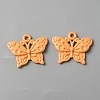 Baking Painted Alloy Pendants FIND-TAC0011-82G-2