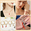 18Pcs 3 Styles Alloy Enamel Pendants FIND-WR0012-23-5