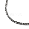 Non-Tarnish 304 Stainless Steel Spike Link Chain Necklace NJEW-D045-06P-2