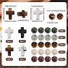 116Pcsa 9 Styles Natural & Synthetic Mixed Stone Beads Sets G-SC0003-62-2