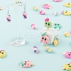 40Pcs 10 Style Handmade Polymer Clay Charms CLAY-LS0001-13-6