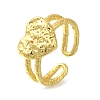 Brass Cuff Rings for Women RJEW-D079-04G-RS-1