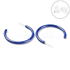 Hypoallergenic Bioceramics Zirconia Ceramic Ring Stud Earrings EJEW-Z023-01D-1