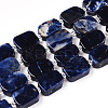 Natural Sodalite Beads Strands G-T138-09-1