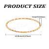 4Pcs 201 Stainless Steel Finger Rings for Women RJEW-LP0008-16G-2