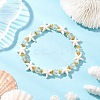 Synthetic Turquoise Beads Stretch Bracelets for Women BJEW-JB11574-03-1