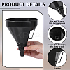 Plastic Fuel Filler Funnel AJEW-WH0816-549-3