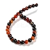 Natural Striped Agate/Banded Agate Beads Strands G-Z060-A01-A13-3