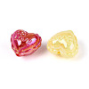 UV Plating Opaque Acrylic Beads SACR-T018-11M-2