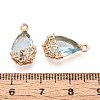 Transparent Glass Pendants GLAA-YW0001-108B-3