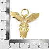 Brass Micro Pave Cubic Zirconia Pendants KK-S523-05G-3