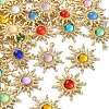 26Pcs 13 Colors Acrylic Pendants RB-CJ0001-04-3