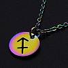 201 Stainless Steel Pendants Necklaces LS-NJEW-S105-JN627-9-1