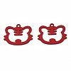 Spray Painted Alloy Pendants LS-ENAM-N055-059-A01-2