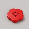 Spray Painted Plastic Buttons FIND-WH0152-394B-04-2