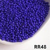 Opaque 8/0 Glass Seed Beads SEED-I013-3mm-RR48-1