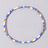 Boho Round Glass Seed Beaded Stretch Bracelets for Women NW8932-10-1