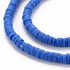 Handmade Polymer Clay Bead Strands X-CLAY-T002-4mm-67-3