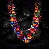 Vintage Shell Chips Beaded Necklaces NJEW-BB16519-B-6