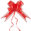 Plastic Bowknot Pull Bows AJEW-WH20064-74A-1