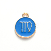 Alloy Enamel Pendants ENAM-S124-01A-02B-2