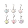Imitation Pearl Acrylic Pendant Decorations HJEW-JM04007-01-2