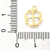 Ion Plating(IP) 304 Stainless Steel Charms STAS-K263-57B-G-3